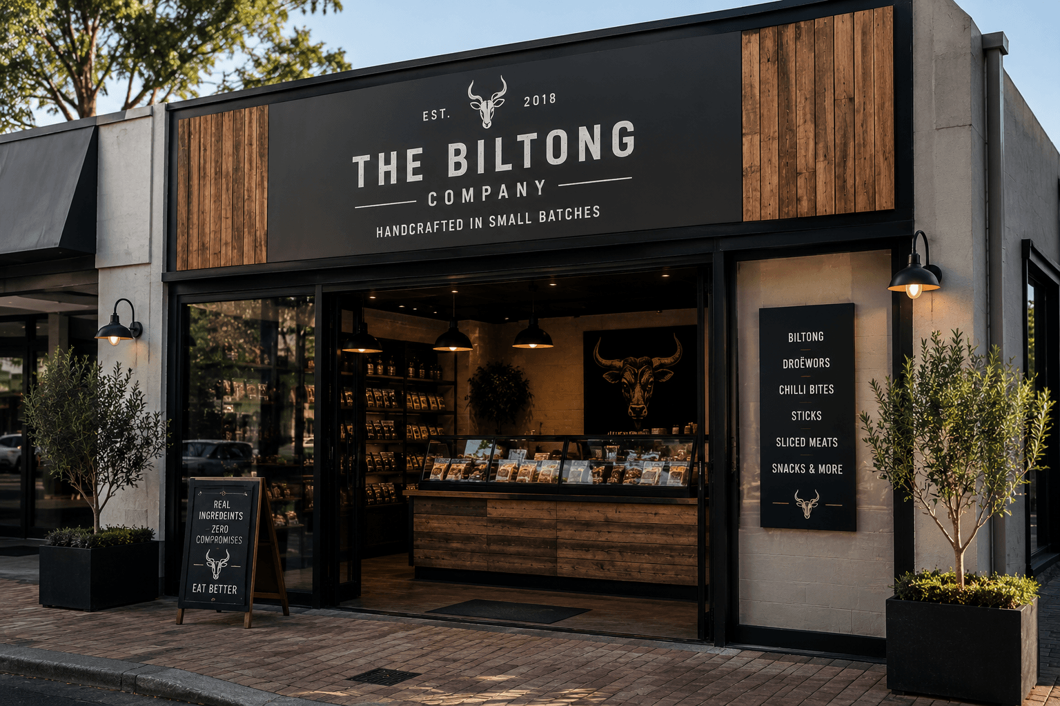 The Biltong Company shopfront